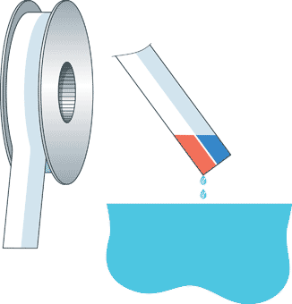 Example of Litmus pH paper